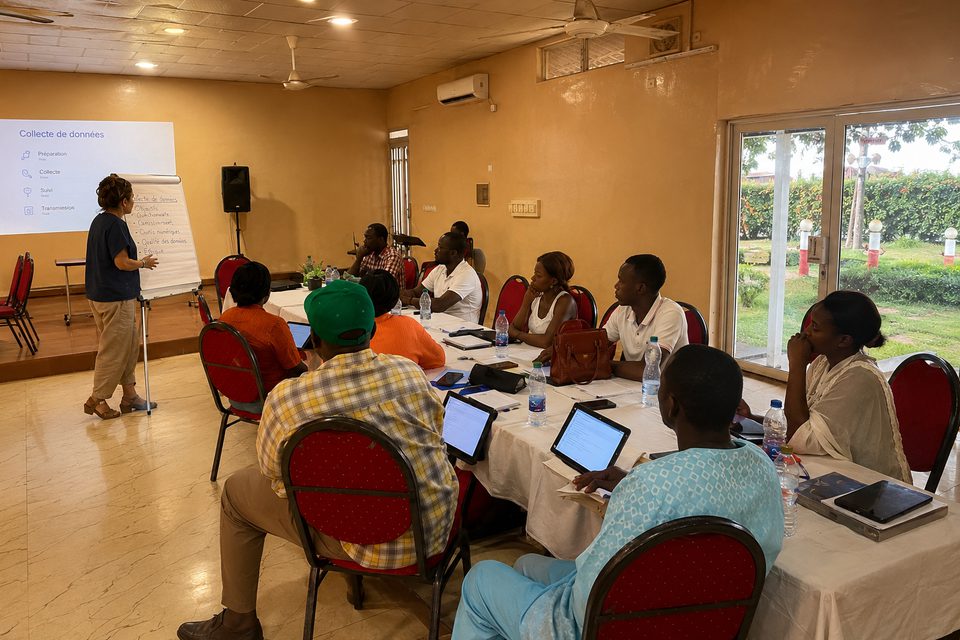 Training session at Centre Baobab International
